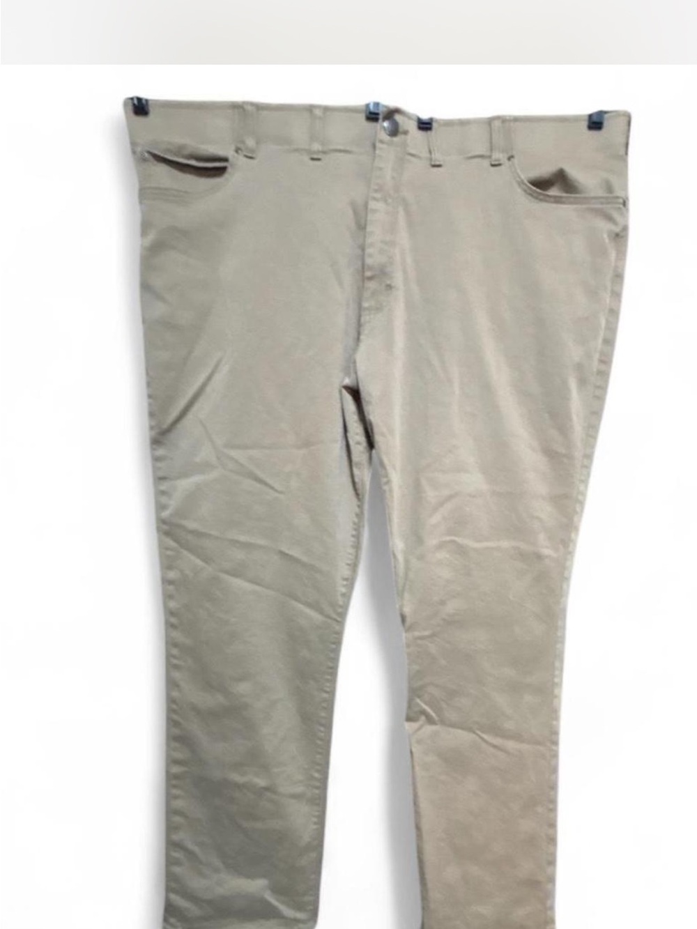 Lee Extreme Motion Straight Fit Tapered Leg Pants in tan